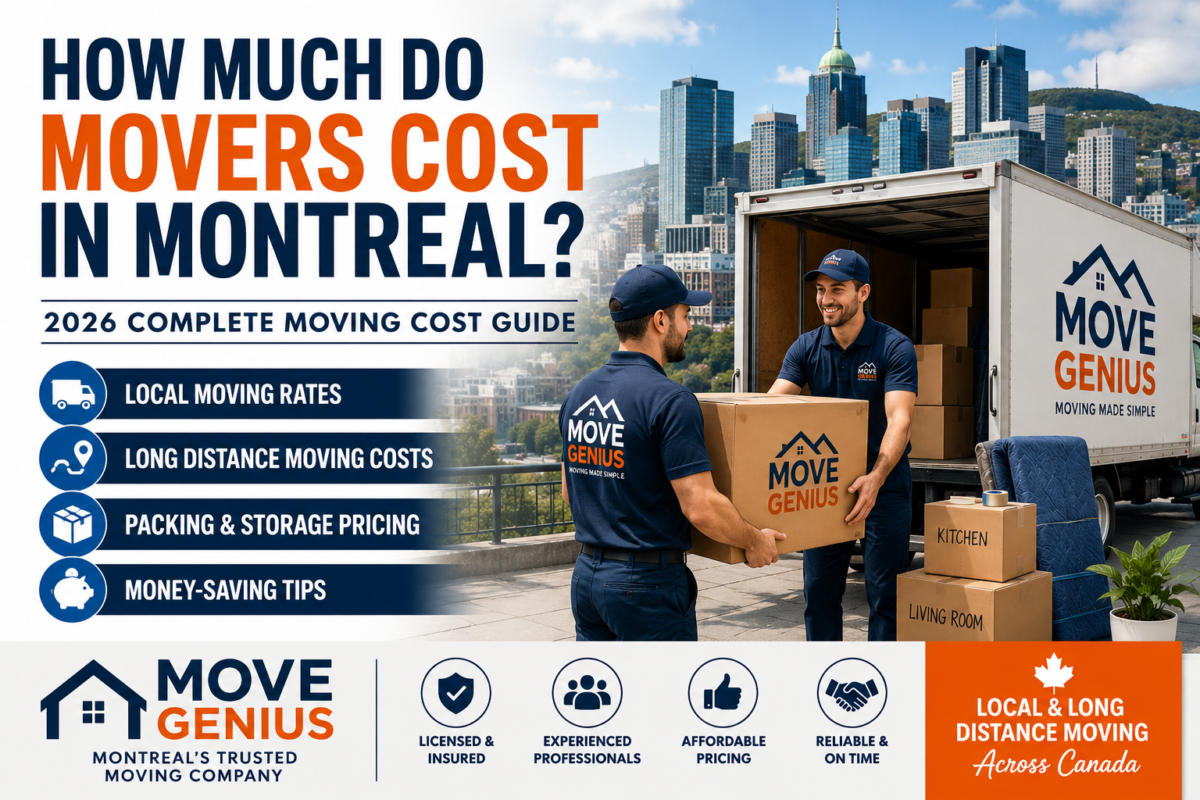 How Much Do Movers Cost in Montreal?